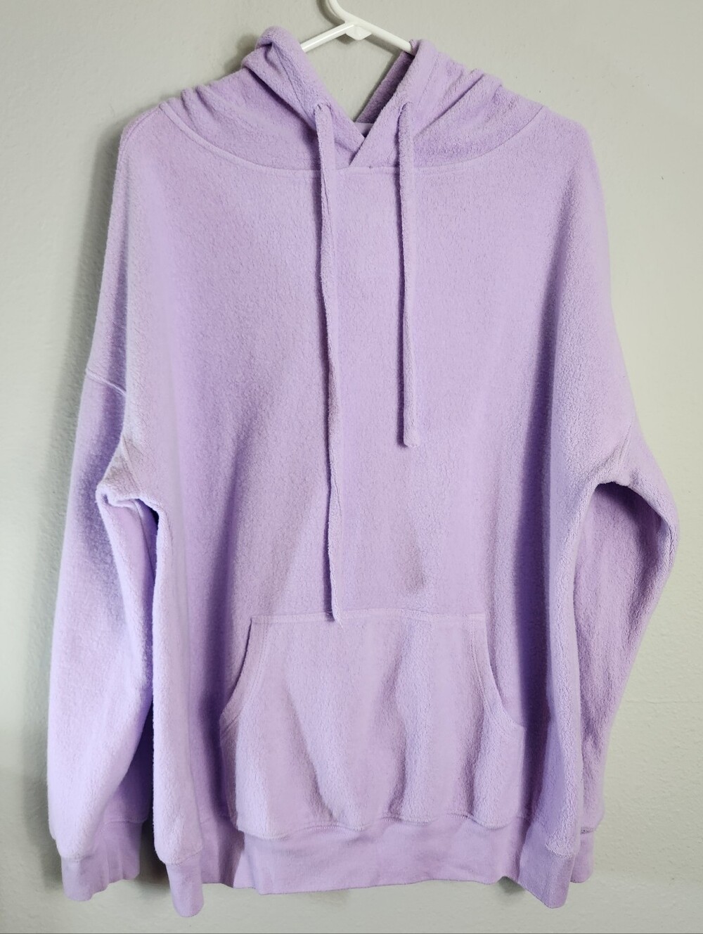 Soft Serve Clothing Cloud Cotton Pullover Hoodie - Amethyst Purple- Size XL